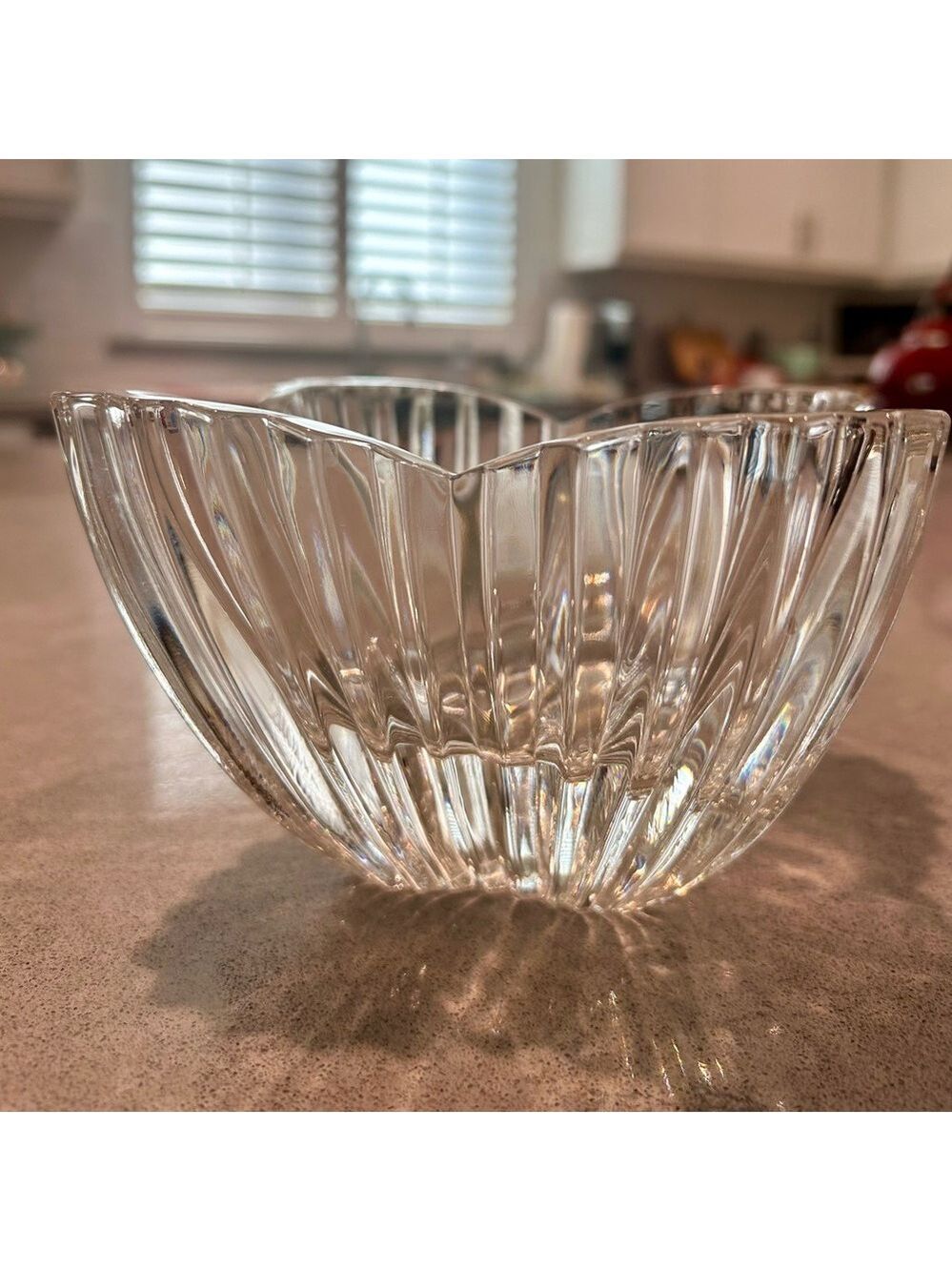 Elegant Crystal Candy Bowl